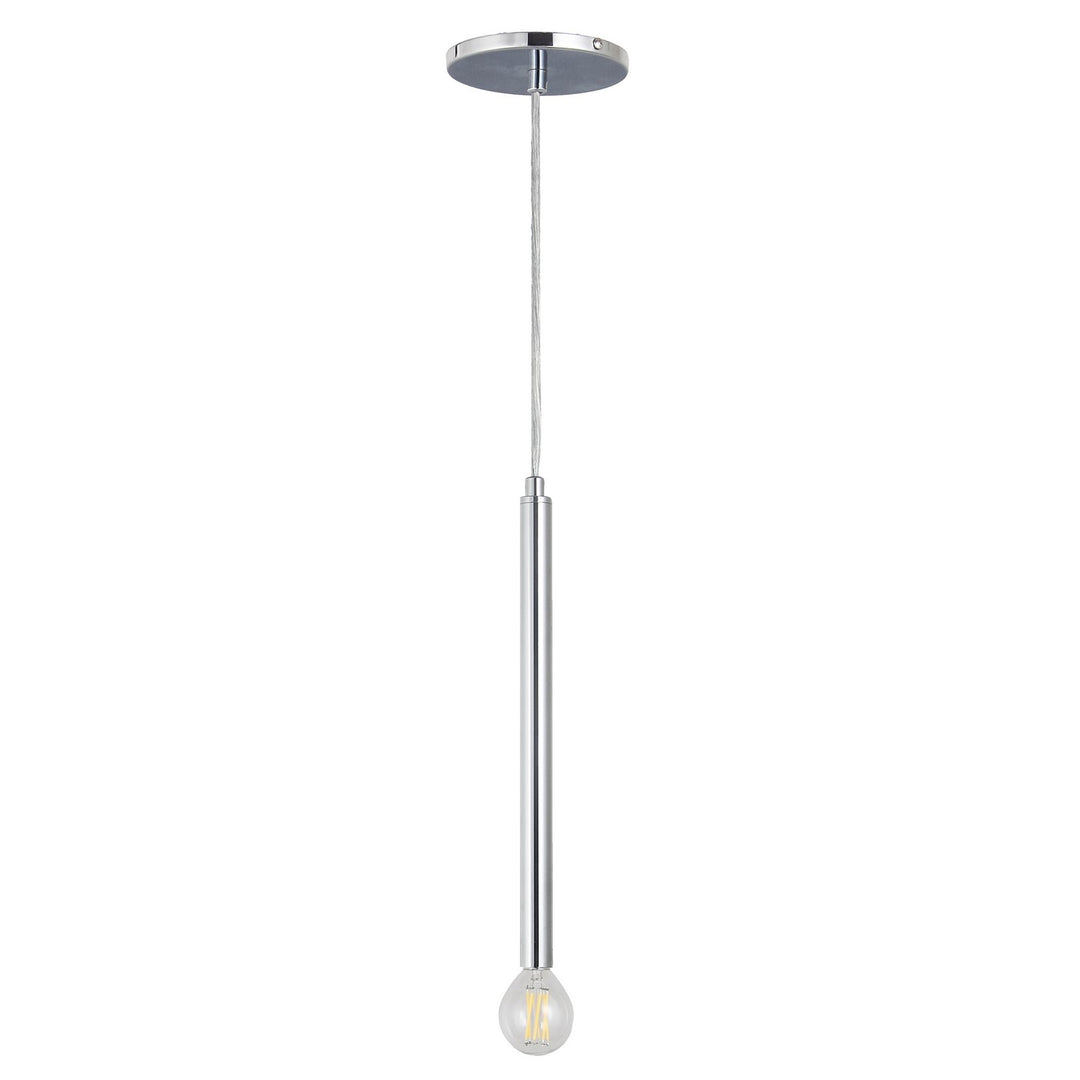 Sanya One Light Pendant in Polished Chrome - available from The Lighting Shoppe, trusted by Canadian homeowners