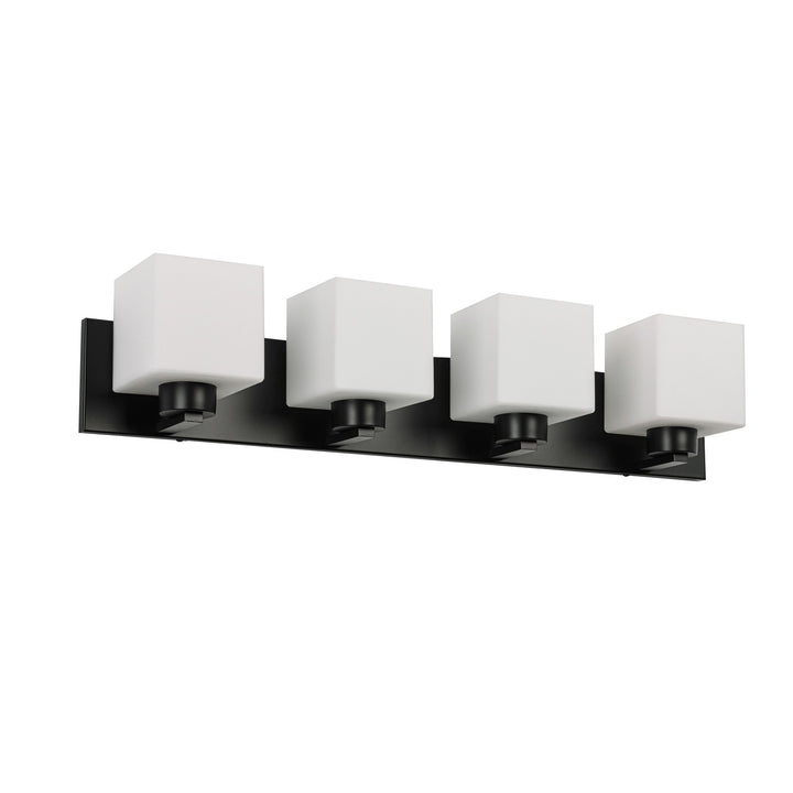 Dainolite Canada - VED-294W-MB - Four Light Vanity - Veda - Matte Black