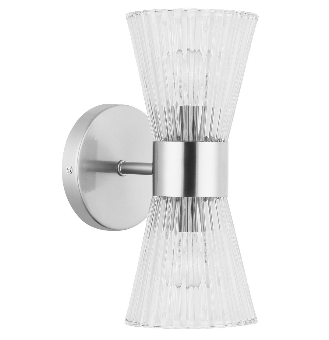 Vienna Two Light Vanity in Polished Chrome - available from The Lighting Shoppe, trusted by Canadian homeowners