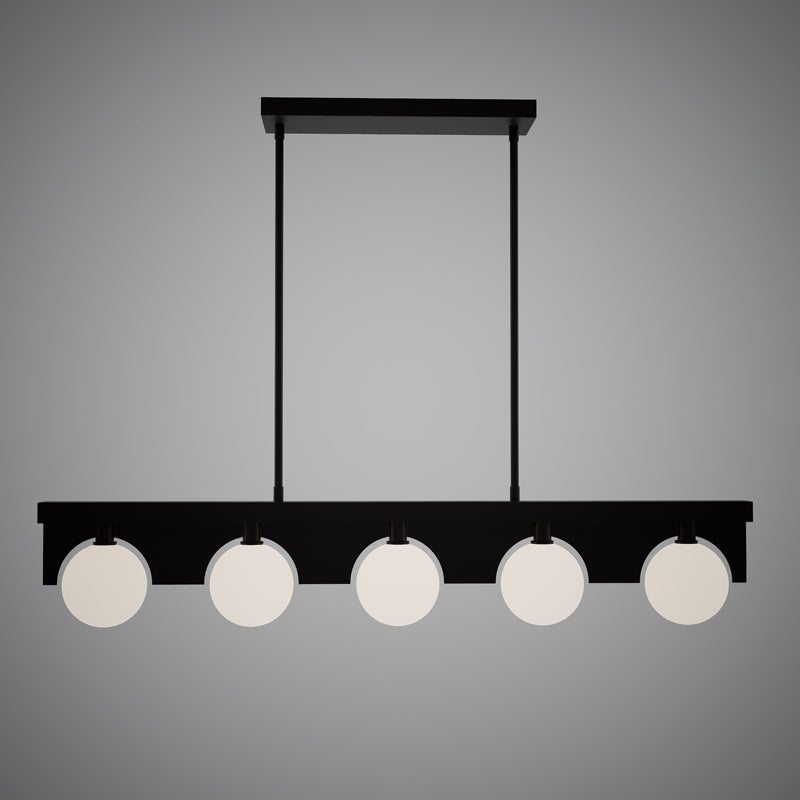 Vinci Lighting - CH1855-5BK - Five Light Chandelier - Sahara - Matte Black