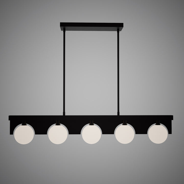 Vinci Lighting - CH1855-5BK - Five Light Chandelier - Sahara - Matte Black