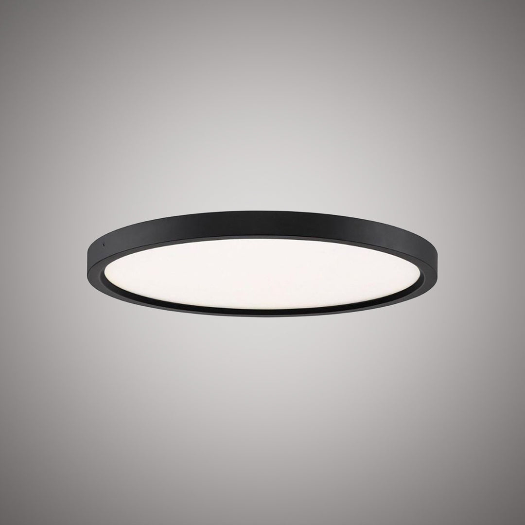Vinci Lighting - DISC-15BK - LED Flush Mount - Disc - Black