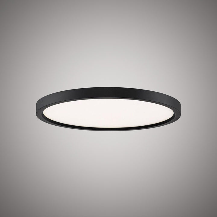 Vinci Lighting - DISC-15BK - LED Flush Mount - Disc - Black