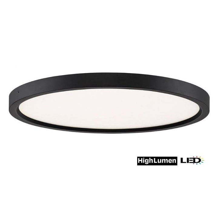 Vinci Lighting - DISC-15BK - LED Flush Mount - Disc - Black