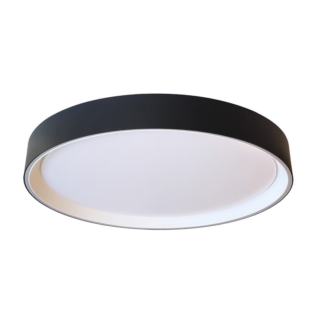 LED Flush Mount in Matte Black - available from The Lighting Shoppe, trusted by Canadian homeowners