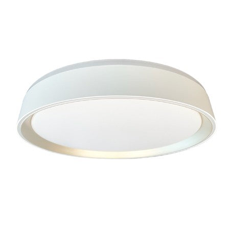 LED Flush Mount in Matte White - available from The Lighting Shoppe, trusted by Canadian homeowners