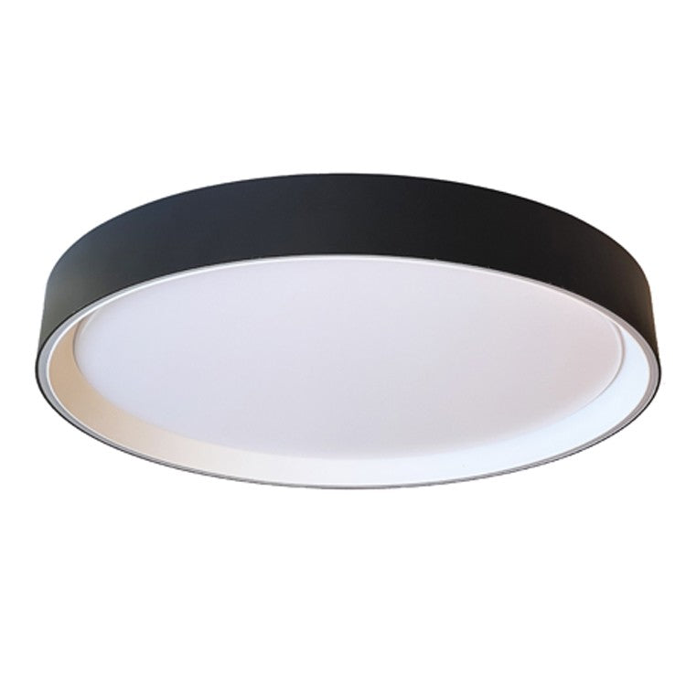 LED Flush Mount in Matte Black - available from The Lighting Shoppe, trusted by Canadian homeowners