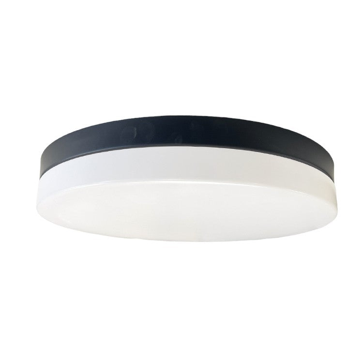 LED Flush Mount in Matte Black - available from The Lighting Shoppe, trusted by Canadian homeowners