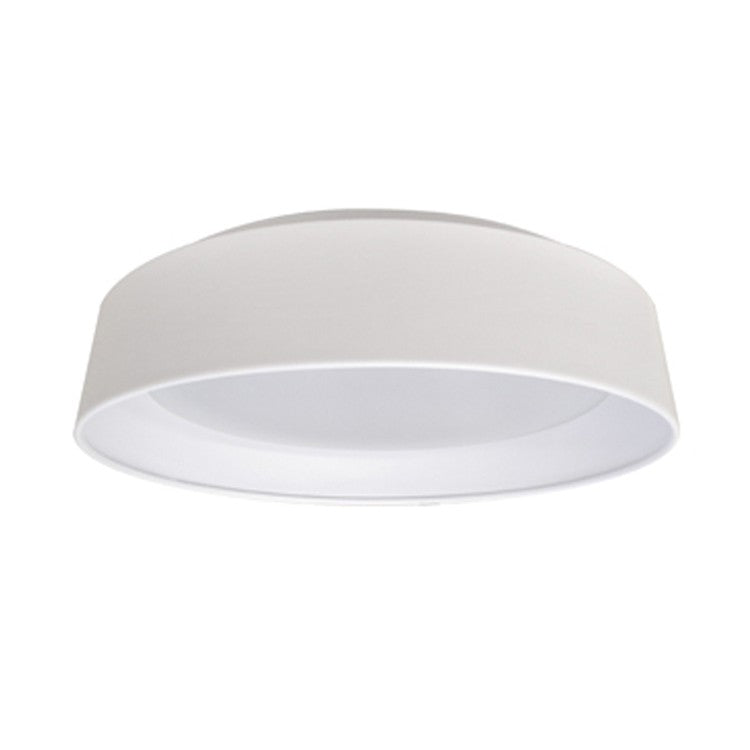 LED Flush Mount in White Powder Coated/ White - available from The Lighting Shoppe, trusted by Canadian homeowners