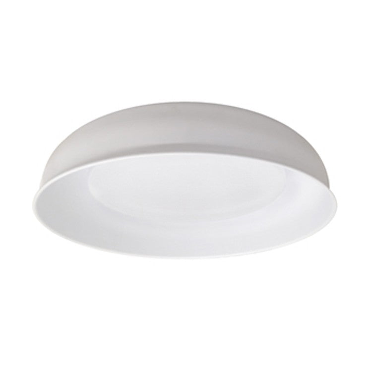 LED Flush Mount in White Powder Coated/ White - available from The Lighting Shoppe, trusted by Canadian homeowners