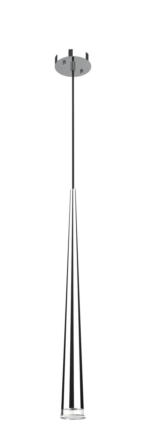 Vega One Light Pendant in Chrome - available from The Lighting Shoppe, trusted by Canadian homeowners