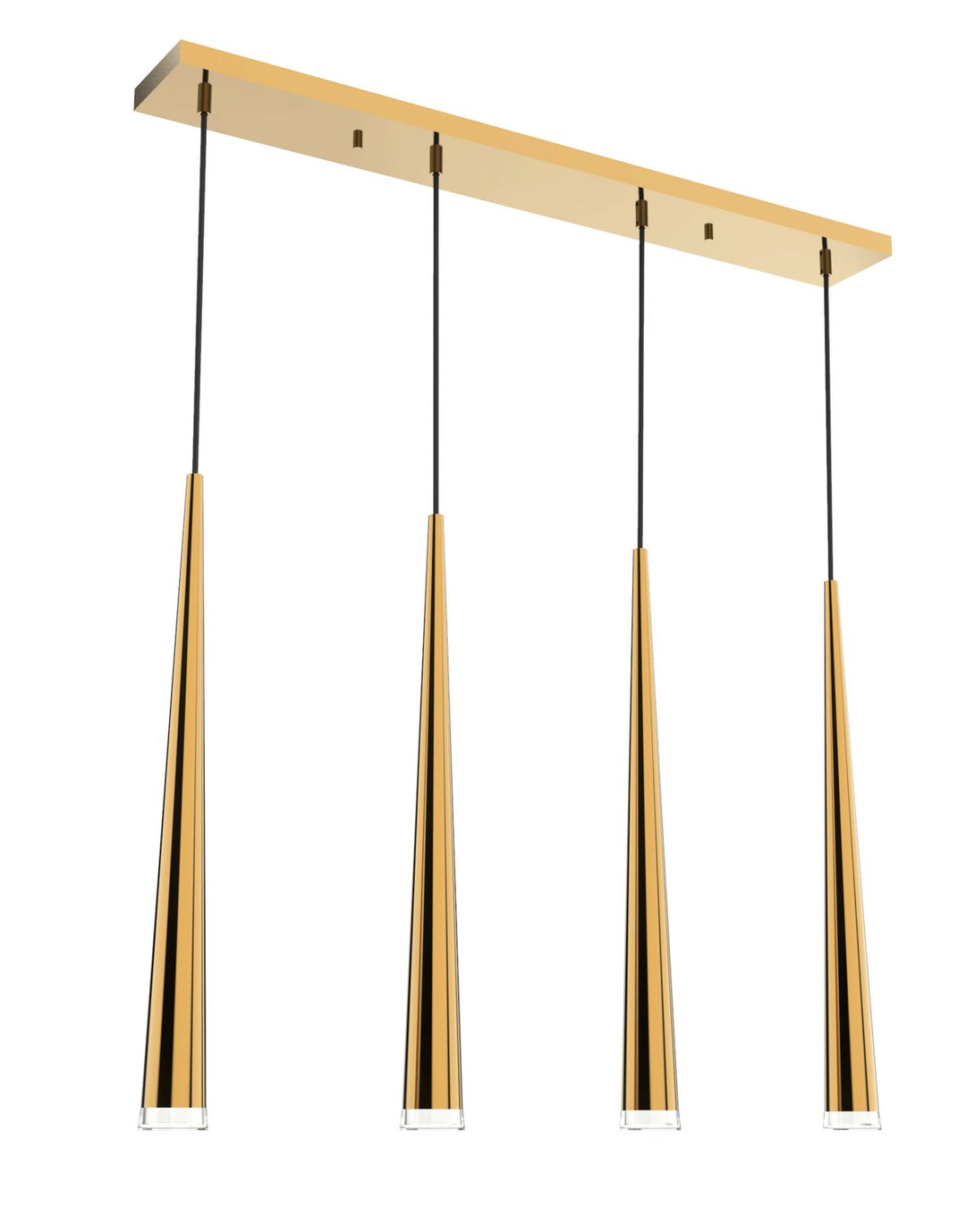 Vega Four Light Chandelier in Aged Brass - available from The Lighting Shoppe, trusted by Canadian homeowners