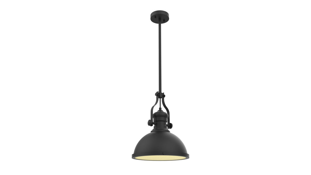 One Light Pendant in Black - available from The Lighting Shoppe, trusted by Canadian homeowners