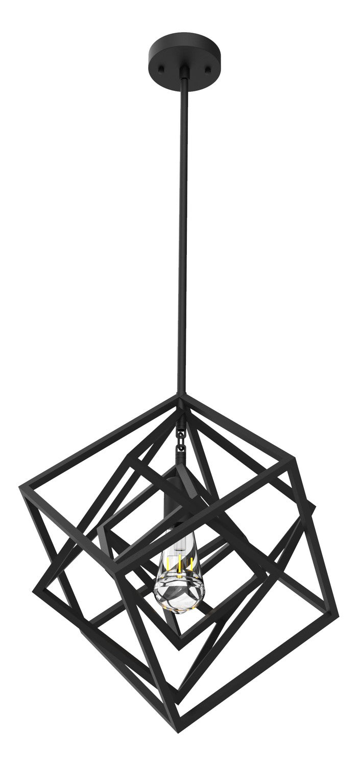 Galaxia One Light Pendant in Black - available from The Lighting Shoppe, trusted by Canadian homeowners