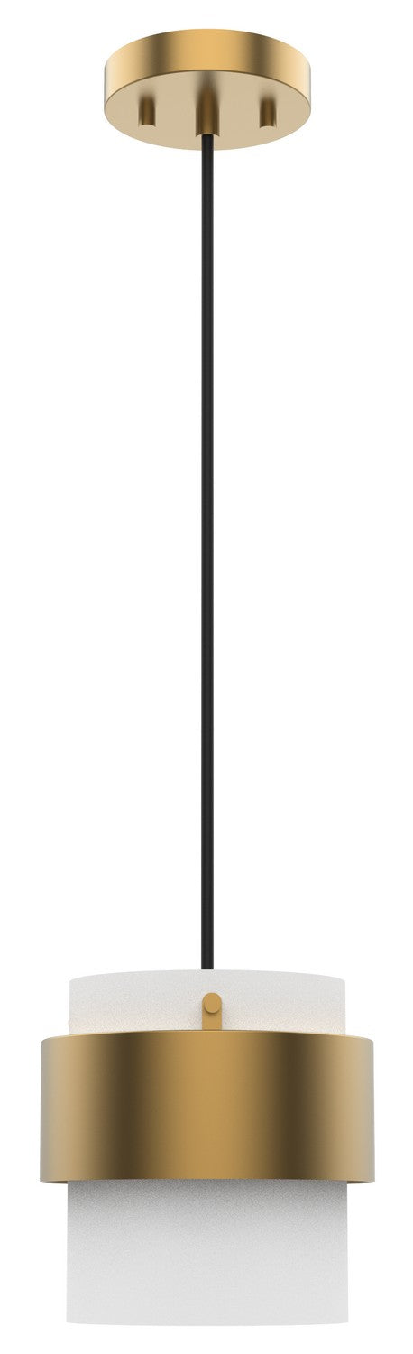 One Light Pendant in Aged Brass - available from The Lighting Shoppe, trusted by Canadian homeowners