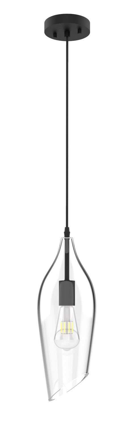 One Light Pendant in Black - available from The Lighting Shoppe, trusted by Canadian homeowners