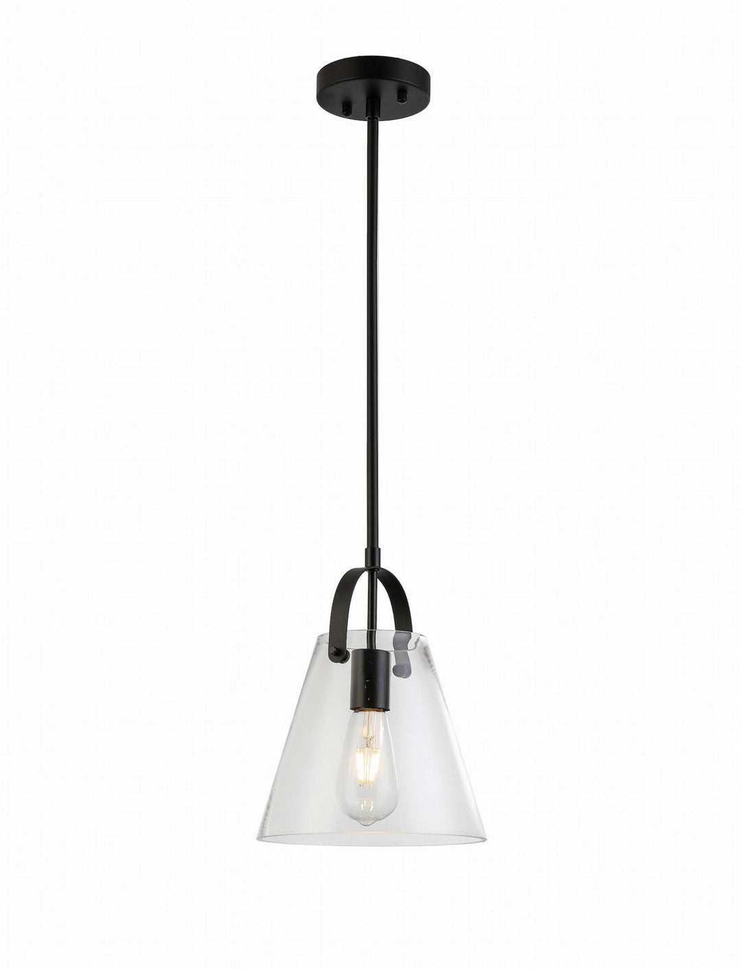 One Light Pendant in Black - available from The Lighting Shoppe, trusted by Canadian homeowners