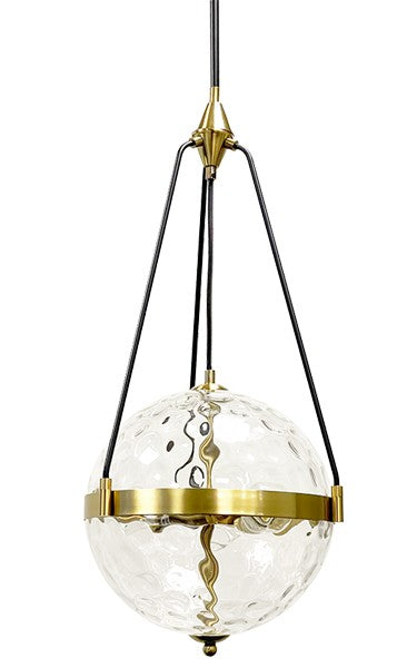 Three Light Pendant in Aged Brass - available from The Lighting Shoppe, trusted by Canadian homeowners