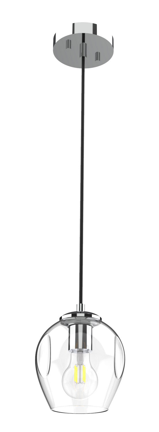 Ellen One Light Pendant in Chrome - available from The Lighting Shoppe, trusted by Canadian homeowners