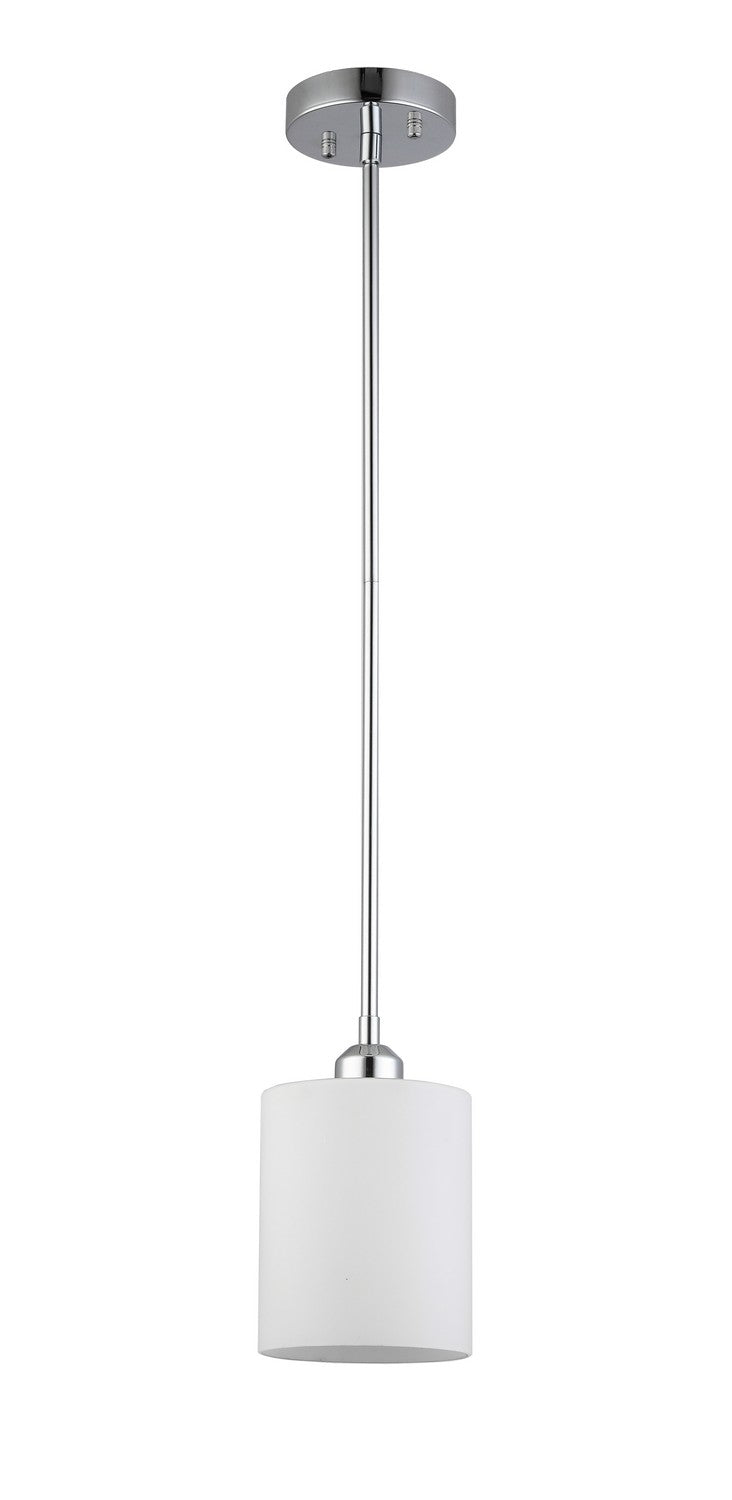 One Light Pendant in Chrome - available from The Lighting Shoppe, trusted by Canadian homeowners