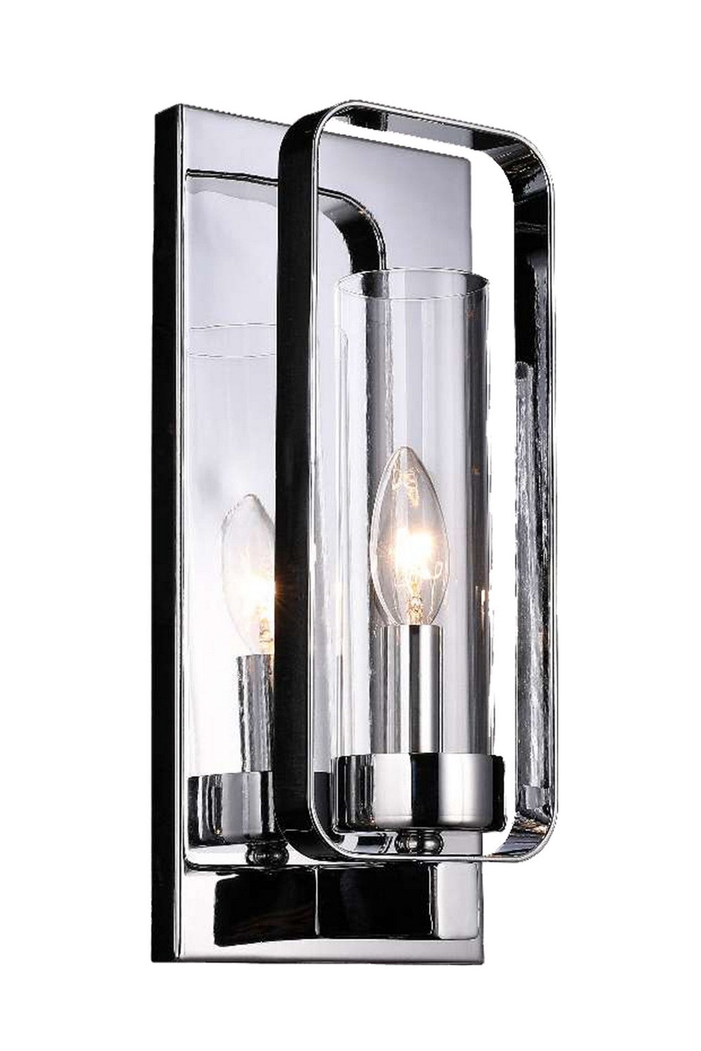 One Light Wall Sconce in Chrome - available from The Lighting Shoppe, trusted by Canadian homeowners