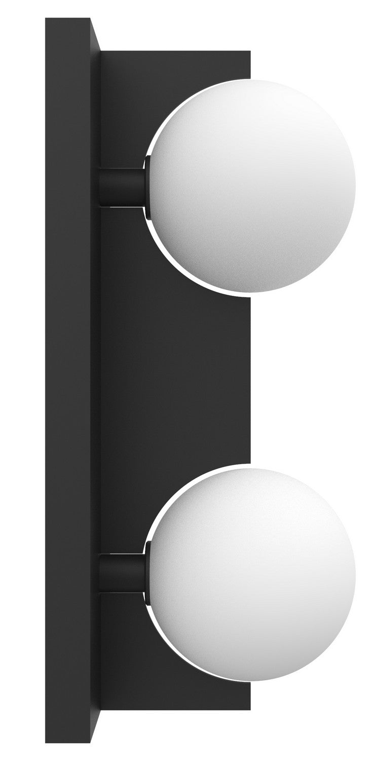 Sahara Two Light Wall Sconce in Black - available from The Lighting Shoppe, trusted by Canadian homeowners
