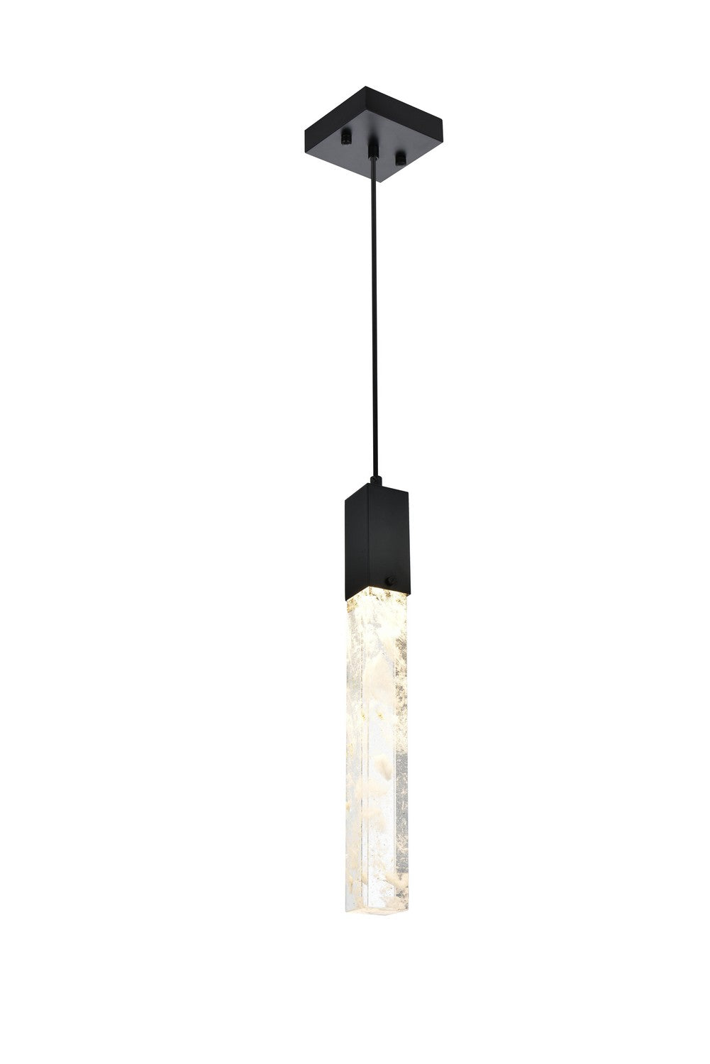 Aurora One Light Pendant in Black - available from The Lighting Shoppe, trusted by Canadian homeowners
