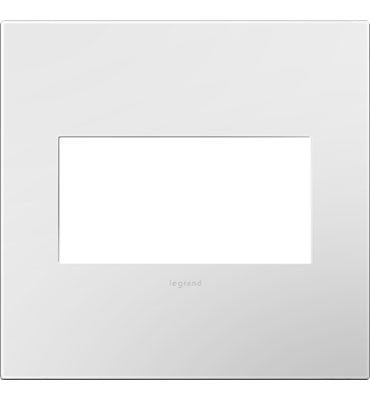 Adorne Gang Wall Plate in Gloss White - available from The Lighting Shoppe, trusted by Canadian homeowners