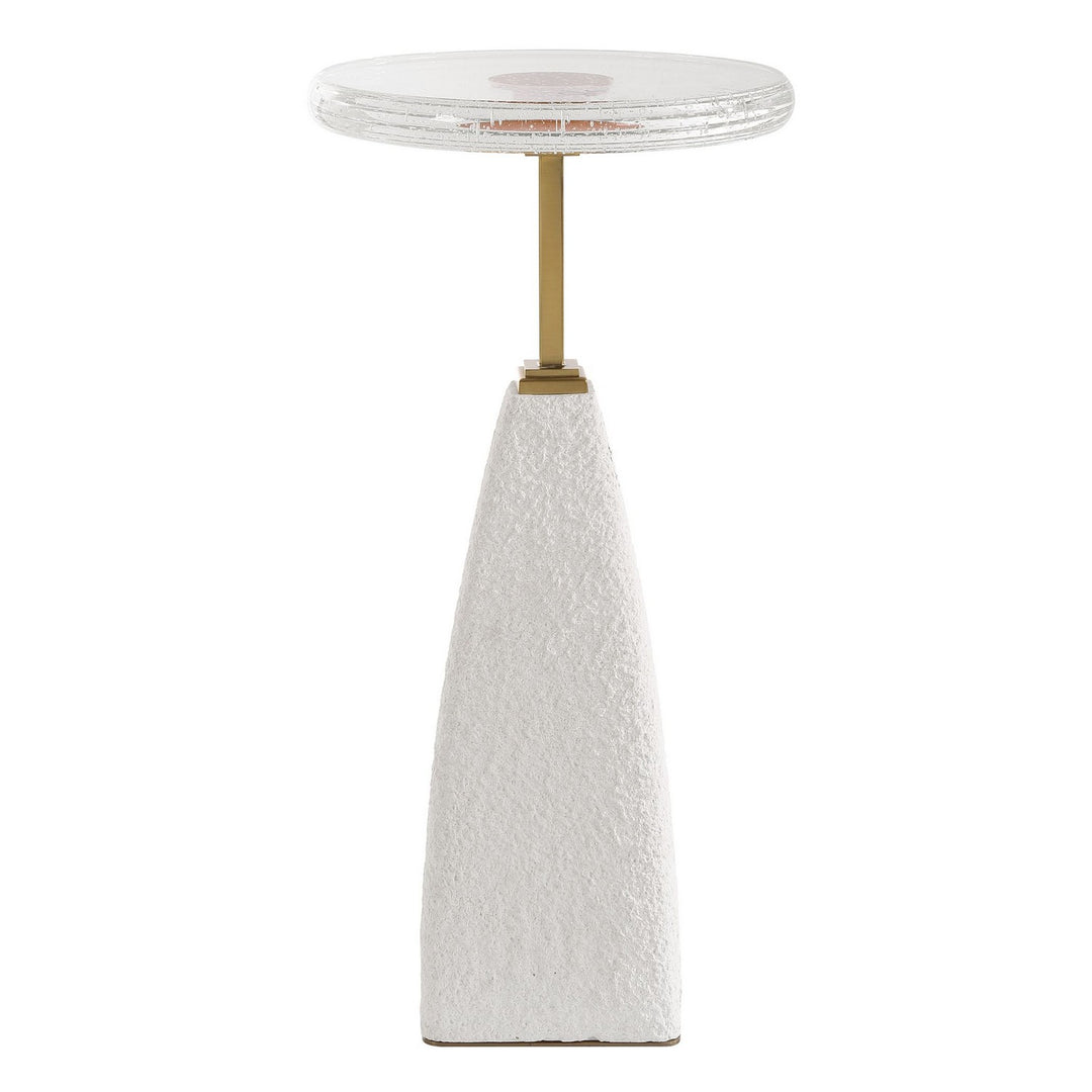 Sora Drink Table in Brushed Brass - available from The Lighting Shoppe, trusted by Canadian homeowners