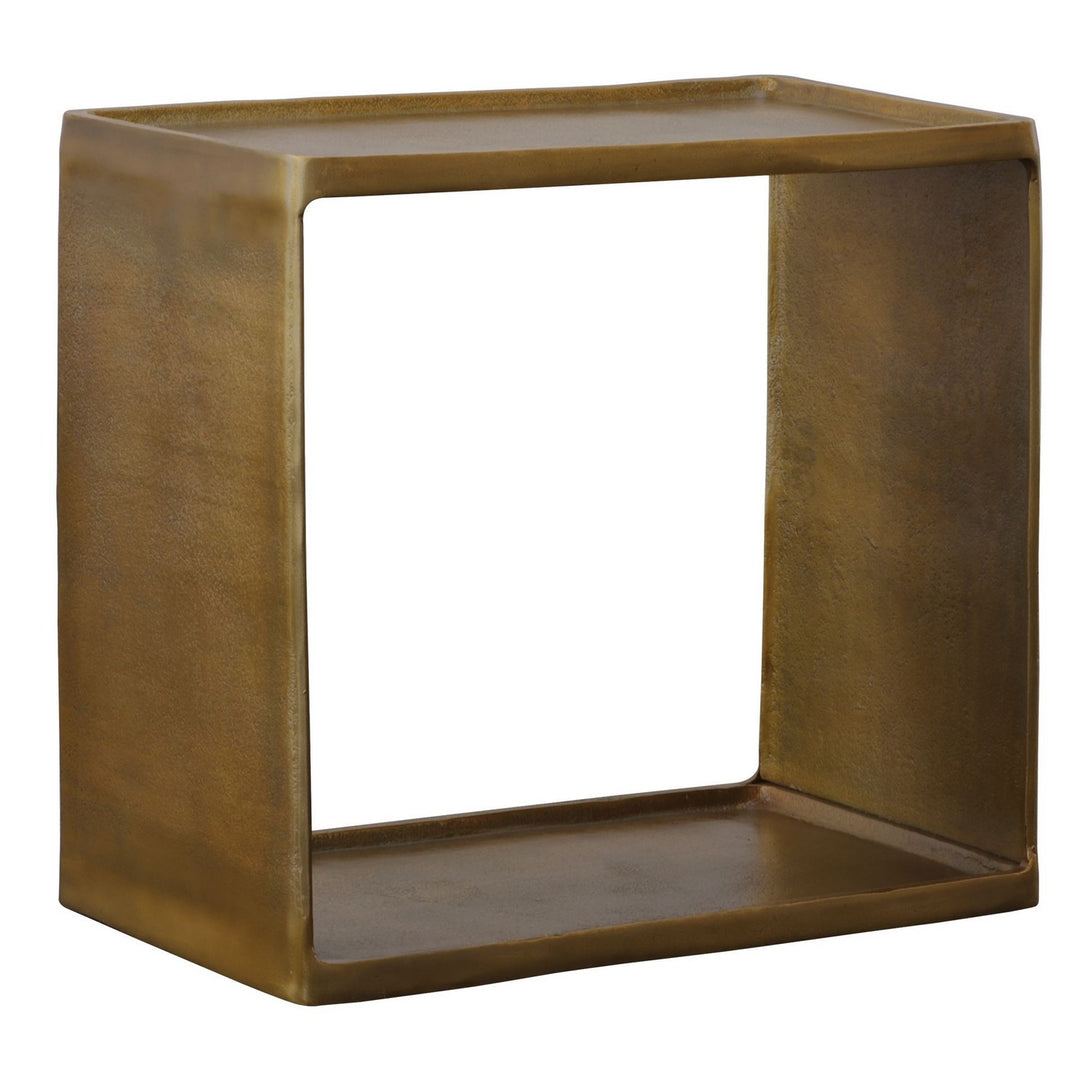 Derwent Side Table in Antique Brass - available from The Lighting Shoppe, trusted by Canadian homeowners
