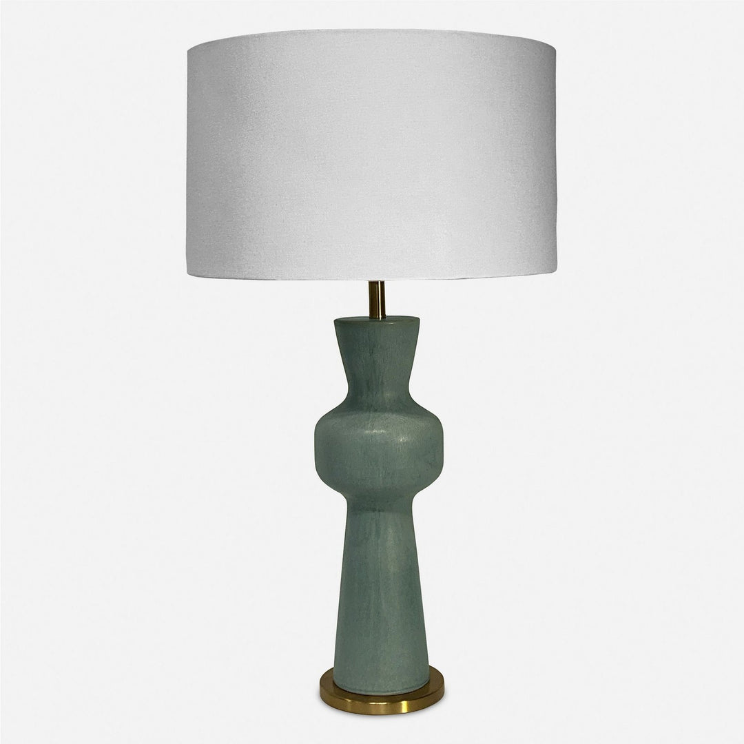 Pollard One Light Table Lamp in Brushed Antique Brass - available from The Lighting Shoppe, trusted by Canadian homeowners