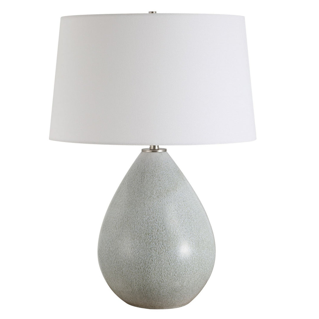 Moray One Light Table Lamp in Brushed Nickel - available from The Lighting Shoppe, trusted by Canadian homeowners