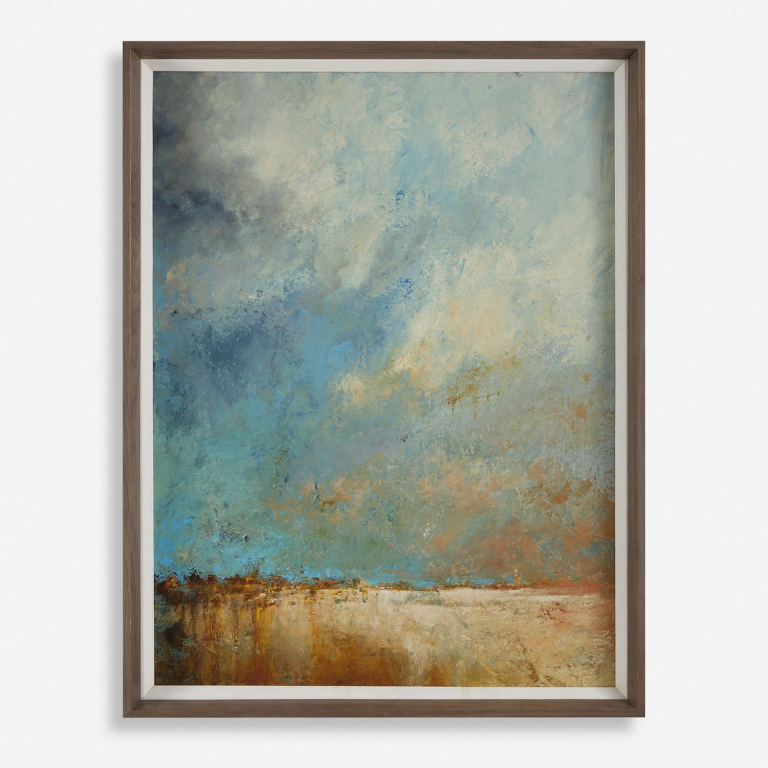 Vista Grande Framed Print in Briarsmoke/dark Walnut - available from The Lighting Shoppe, trusted by Canadian homeowners