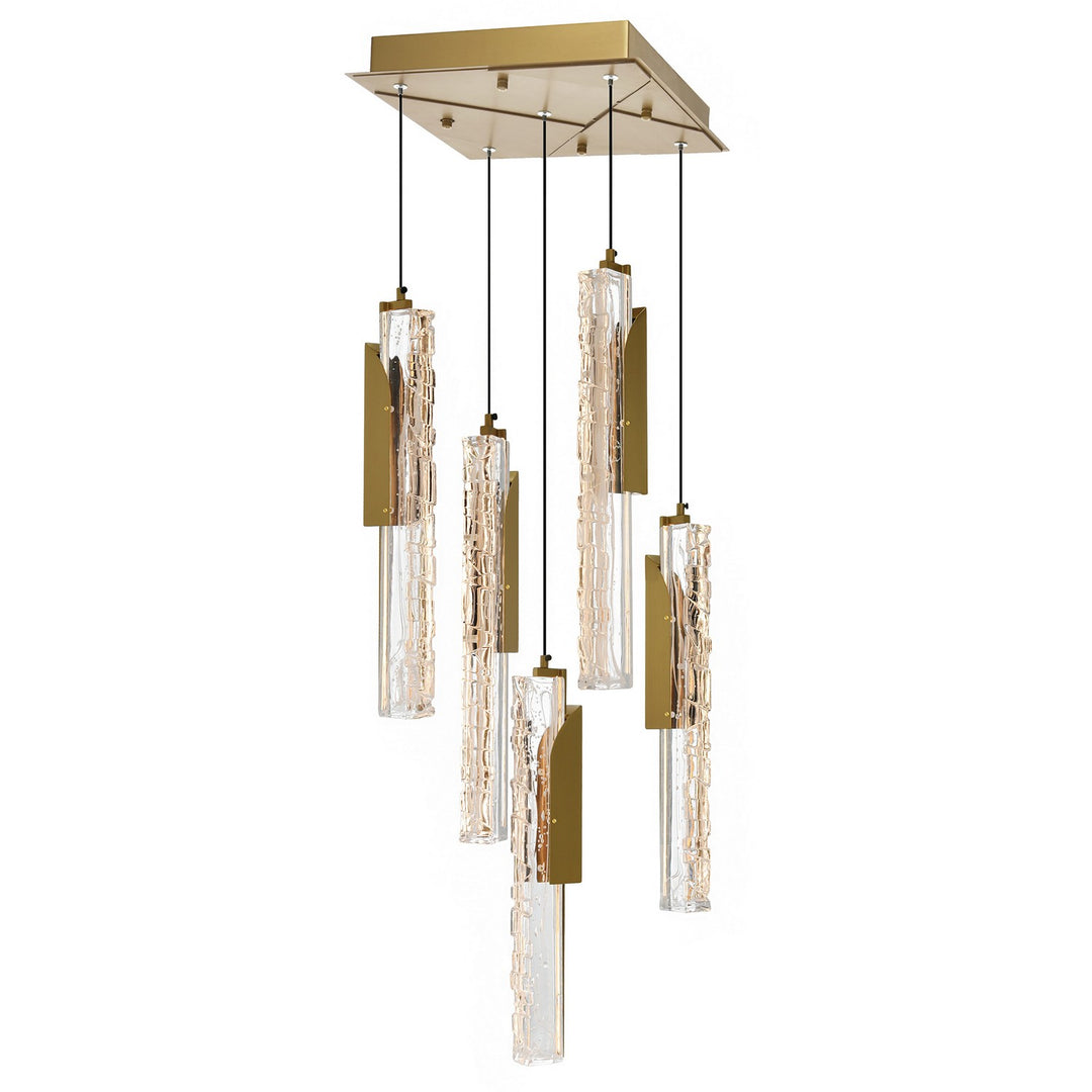 CWI Lighting Canada - 1586P12-5-624 - LED Mini Pendant - Valira - Brass