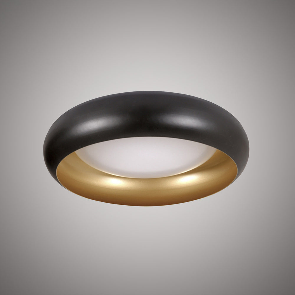 Vinci Lighting - FM9455-15BK-GD - LED Flush Mount - Moda - Matte Black /Gold
