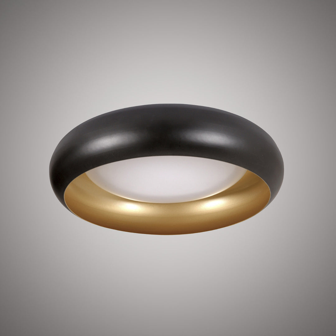 Vinci Lighting - FM9455-15BK-GD - LED Flush Mount - Moda - Matte Black /Gold