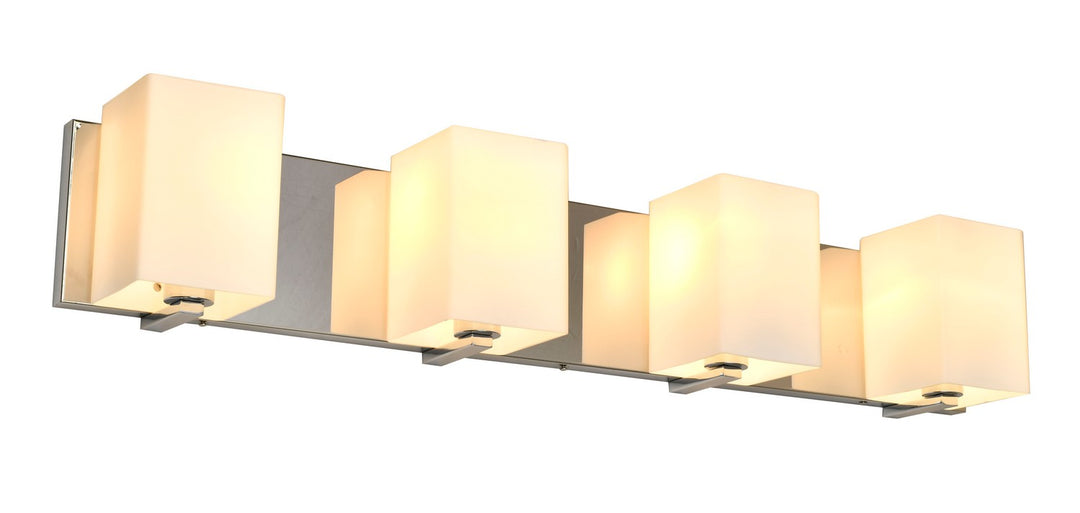 Four Light Vanity in Chrome - available from The Lighting Shoppe, trusted by Canadian homeowners