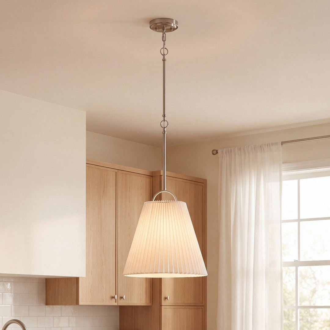 Meridian - M7045BN - One Light Pendant - Brushed Nickel