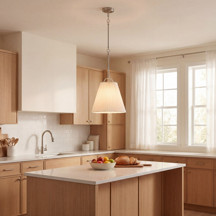 Meridian - M7045BN - One Light Pendant - Brushed Nickel