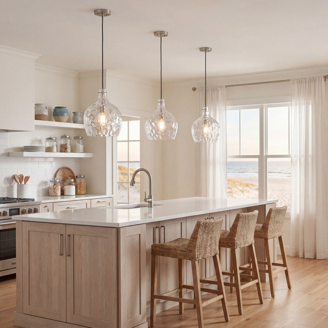Meridian - M7053BN - One Light Pendant - Brushed Nickel
