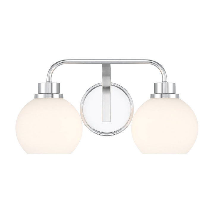 Meridian - M80080CH - Two Light Bathroom Vanity - Chrome