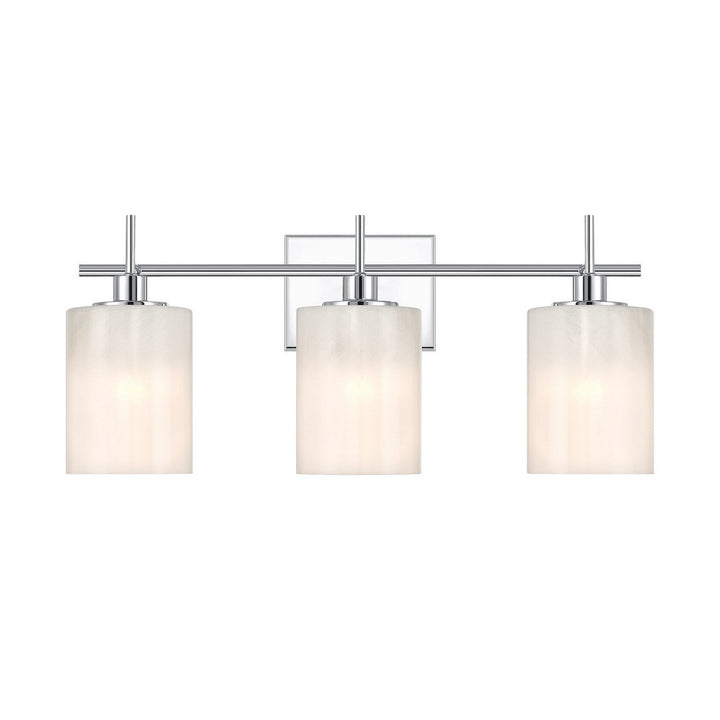 Meridian - M80084CH - Three Light Bathroom Vanity - Chrome