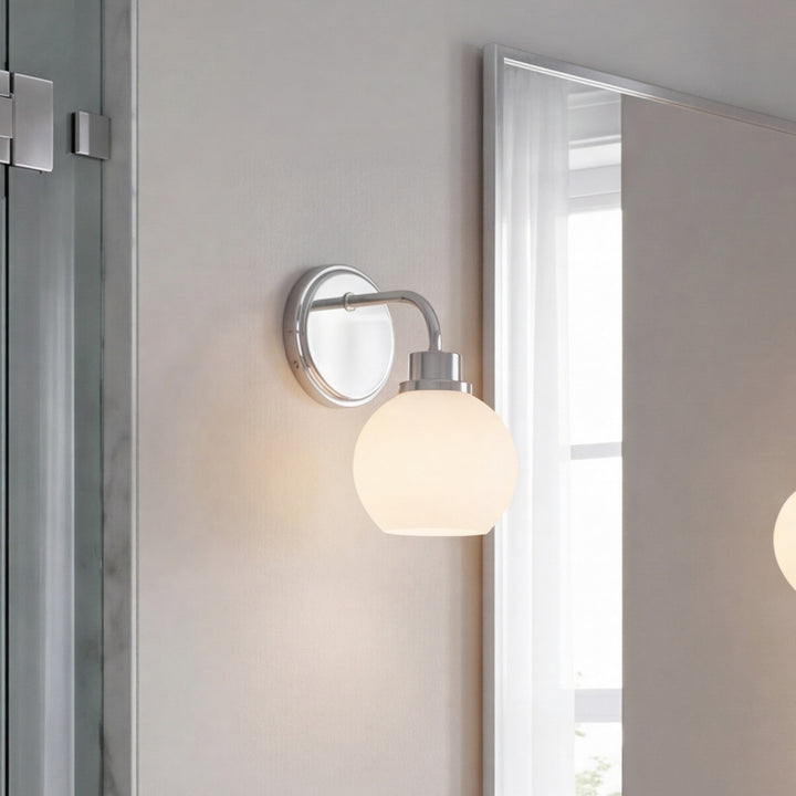 Meridian - M90112CH - One Light Wall Sconce - Chrome