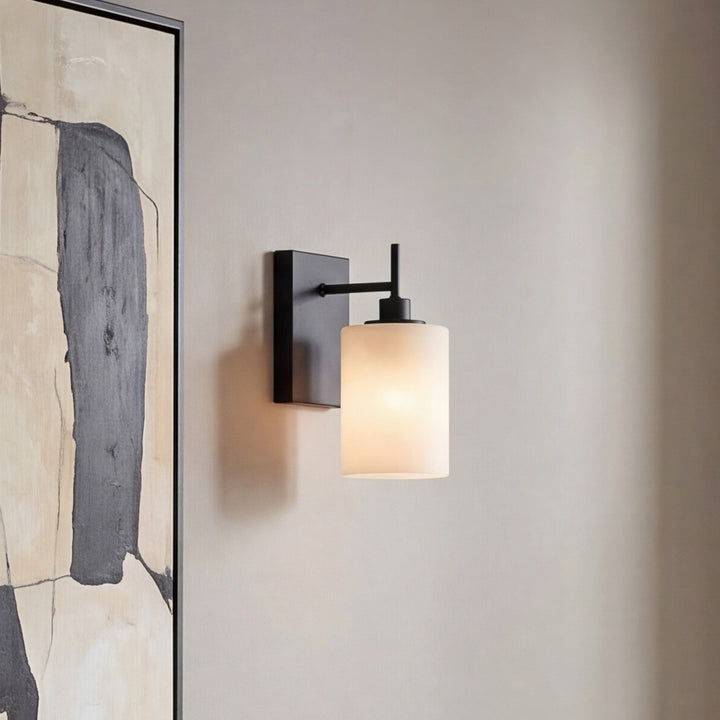 Meridian - M90116MBK - One Light Wall Sconce - Matte Black