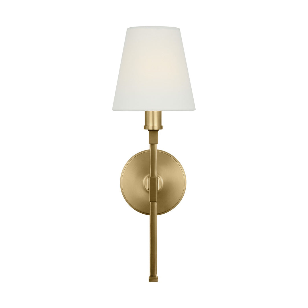 Perth One Light Wall Sconce in Burnished Brass - available from The Lighting Shoppe, trusted by Canadian homeowners