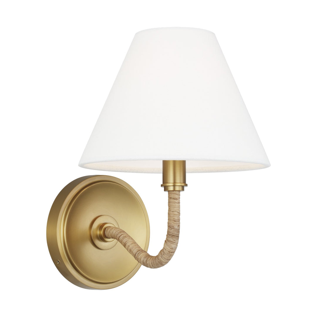 Laguna One Light Wall Sconce in Burnished Brass - available from The Lighting Shoppe, trusted by Canadian homeowners