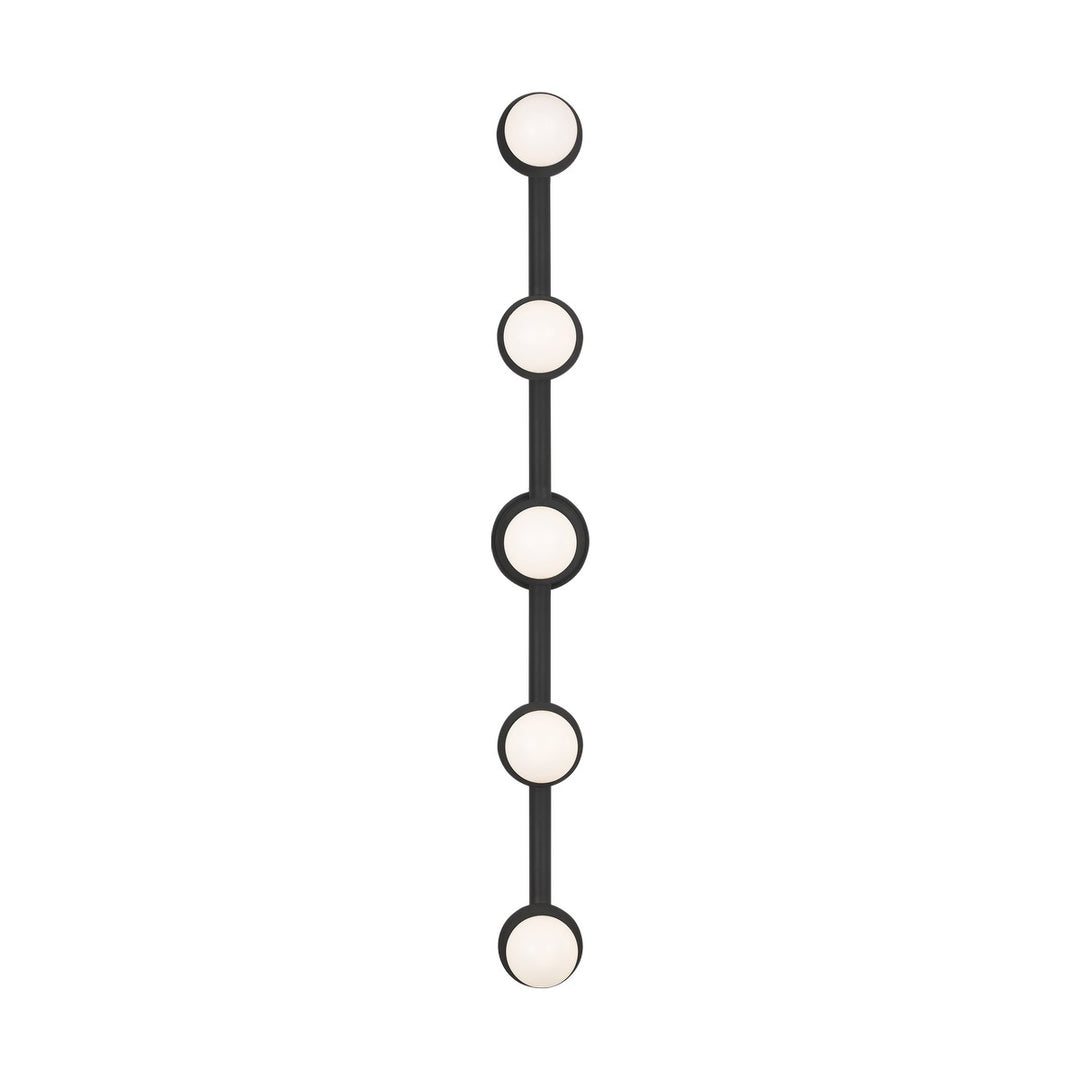 Visual Comfort Studio Canada - KWL1165MBK - Five Light Vanity - Nodes - Midnight Black