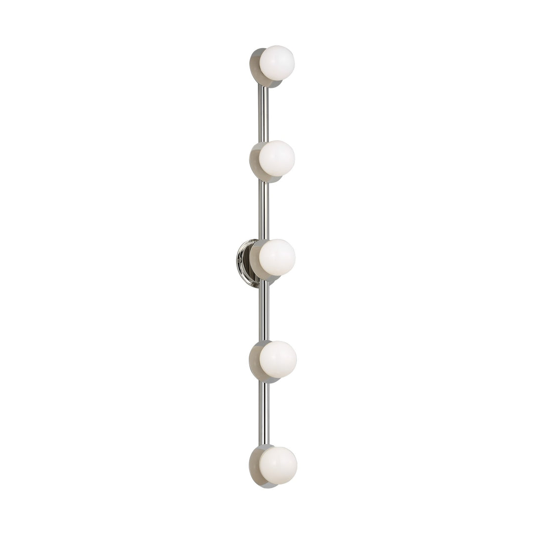 Visual Comfort Studio Canada - KWL1165PN - Five Light Vanity - Nodes - Polished Nickel