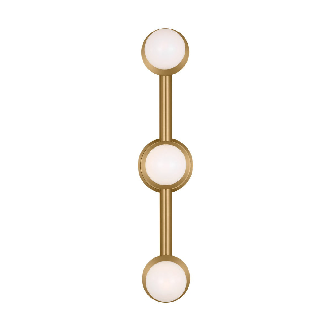 Visual Comfort Studio Canada - KWL1173BBS - Three Light Vanity - Nodes - Burnished Brass