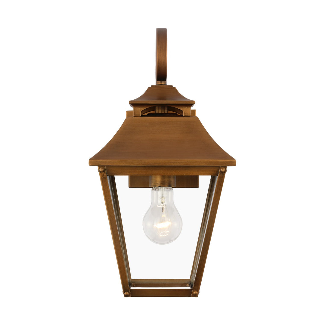 Galena One Light Wall Lantern in Natural Copper - available from The Lighting Shoppe, trusted by Canadian homeowners